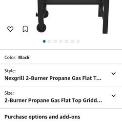 Brand New In Box 2 Burner Flat Top Griddle BBQ