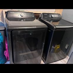 Samsung Gas Dryer And Washer Set 