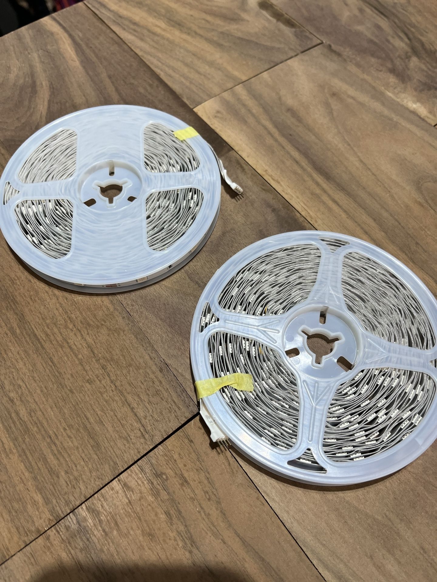 12V RGB LED Strips 16’ Long X2