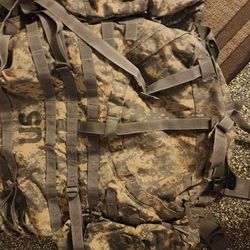 2 Large Military/Marine Rucksacks