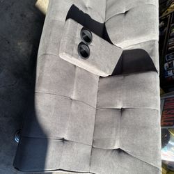 Foldable Futon with cup holder