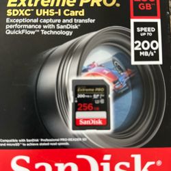New San Disk Extreme Pro SDXC UHS-I Card 