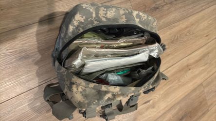 Complete combat casualty care bag