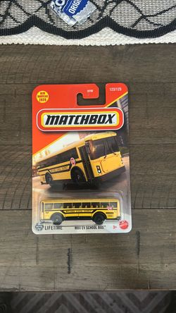 Matchbox MBX EV School Bus 123/125