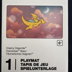 Unused Pokemon TCG: Dreamy Dragonite Playmat - Pokemon International Playmats 
