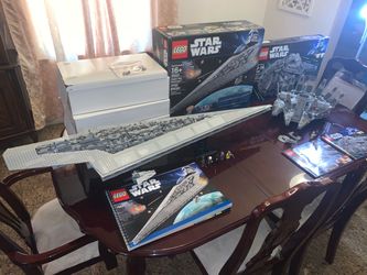 Lego Star Wars 10221 and 7965
