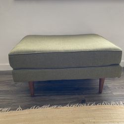 Preston Ottoman - Joybird (Faithful Olive) - $180 - Pickup Only