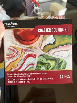 Coaster Pouring Kit