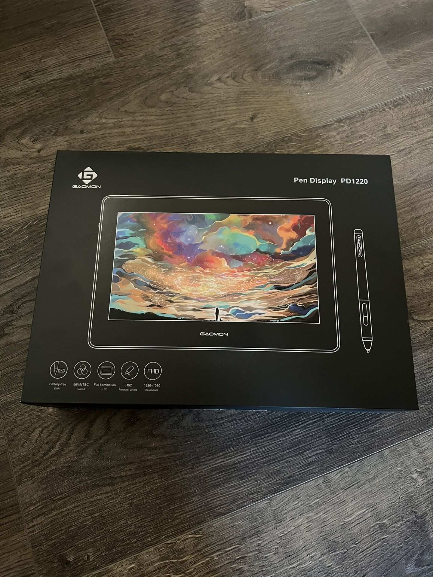 11.6’’ Pen Display (Charcoal Grey) 86% NTSC Full Laminated Graphics Drawing Tablet