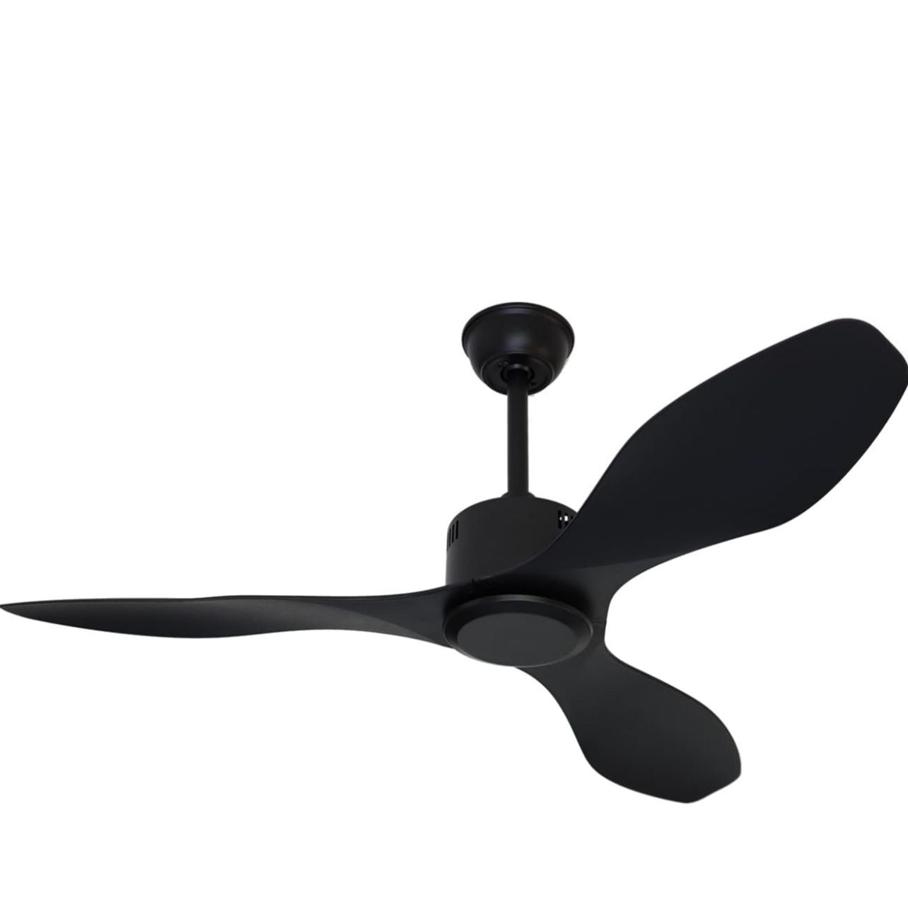Brand New In The Box- Goozegg 48-inch Ceiling Fan No Light Remote Control 3 Blades Reversible DC Motor Indoor Outdoor, Modern, Black