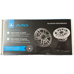 JL Audio Marine Coaxial Speakers M6-650X-S-GwGw 6.5Inch