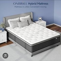 Full Size Onbrill Matress In A Box BRAND NEW STILL IN THE BOX