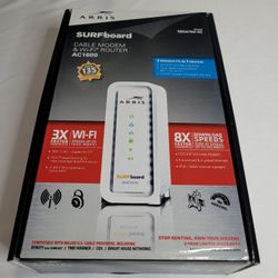 Arris Surfboard Cable Modem & WiFi Router 