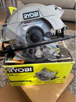 RYOBI 14 Amp 7-1/4 in. Circular Saw with Laser Brand New Blade