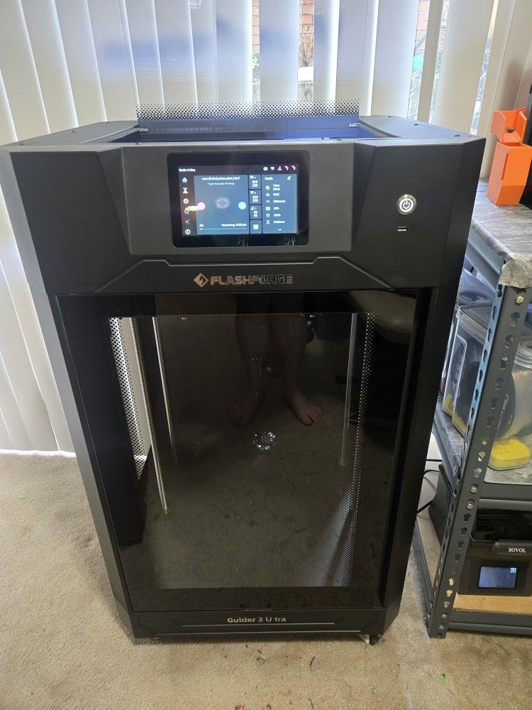 Engineering 3D Printer, HUGE build Volume, Dual Extruders, Flashforge Guider Ultra 3