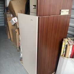 Desk And File Cabinets 
