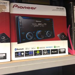 Pioneer Double Din Bluetooth Stereo On Sale For 149.99 