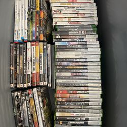 Video Game Lot. PlayStation 2, Wii, Wii U, XBOX 360, GameCube, DS