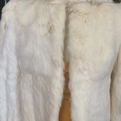 Vintage Rabbit Fur Coat