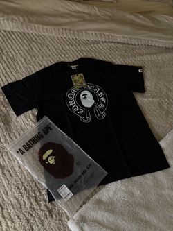 Bape Chrome heart tee collab