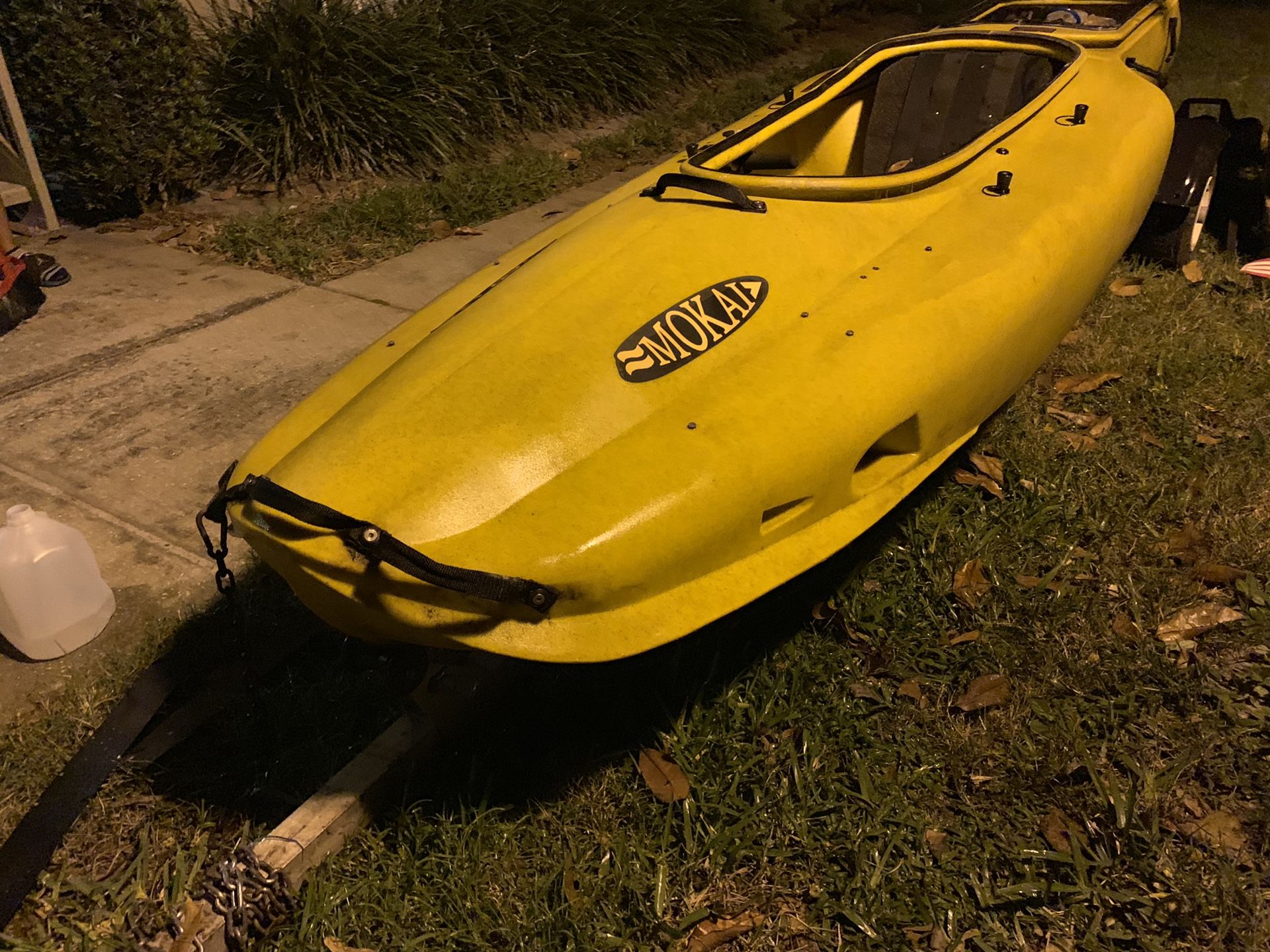 Mokai classic motorized kayak good condition don’t want it need it gone
