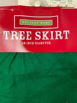 Brand new 48” Christmas tree skirt
