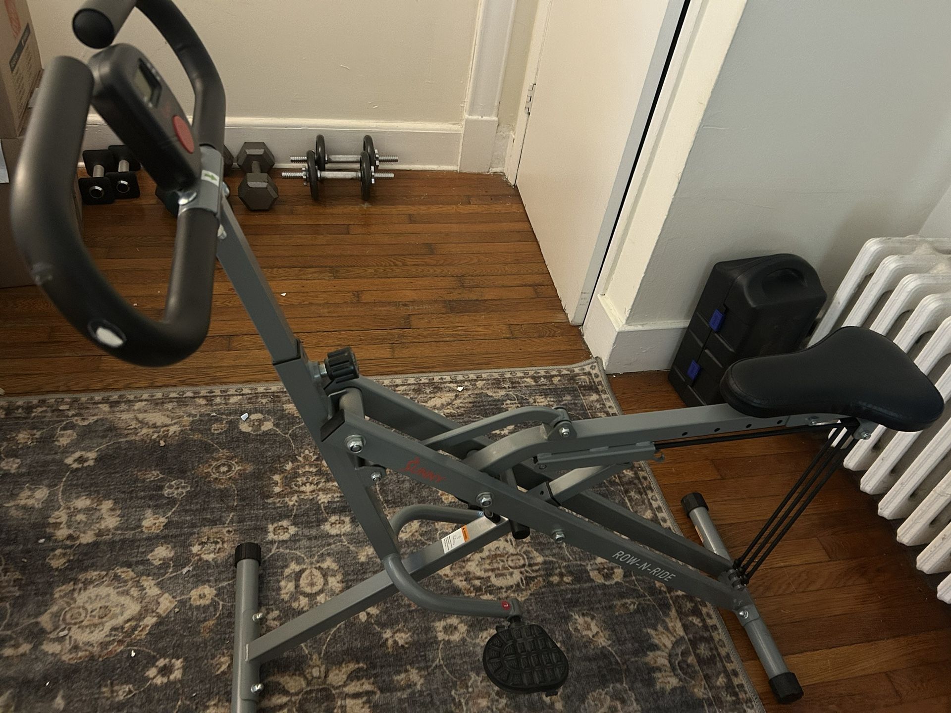 Sunny Health & Fitness Upright Row-N- Ride Exerciser