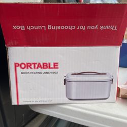 Electric Quick Heating Lunch Box For Car And Office 