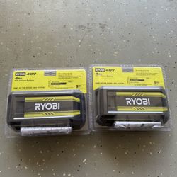 Ryobi Battery New Same Pic 80 Each