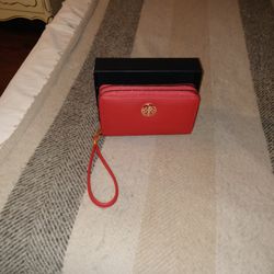Red Color Wallet Wristlet! 