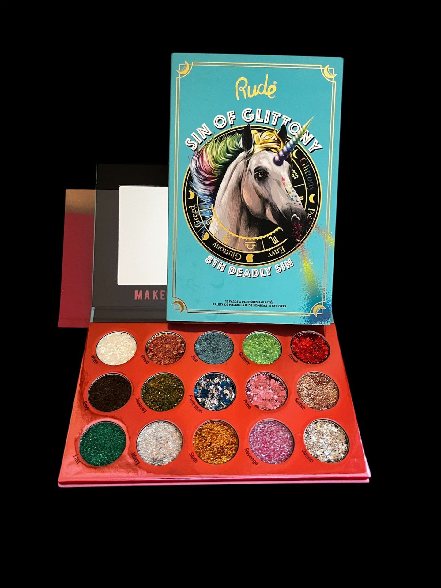 Rude Sun Of Glittony Glitter Eyeshadow Palette