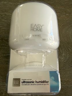Easy Home Portable Cool Mist Ultrasonic Humidifier