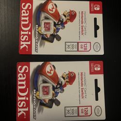 Nintendo Switch 128gb SDXC memory card