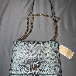Michael Kors snake skin purse