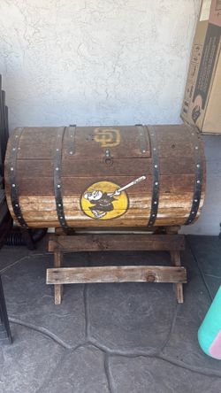 San Diego Padres Wood cooler