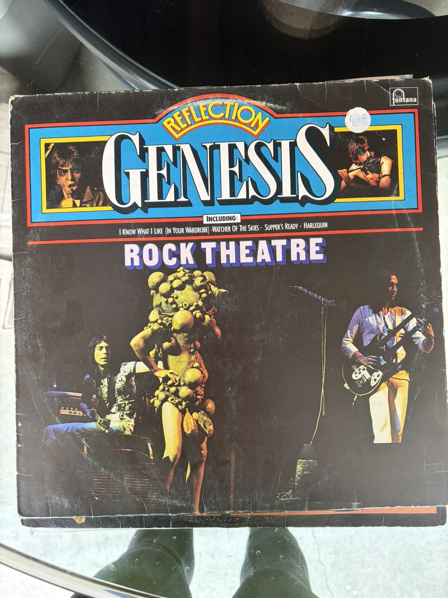 Genesis Rock Theatre Live album LP Peter Gabriel