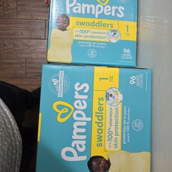 Size 1 Pampers ( 2 Boxes)