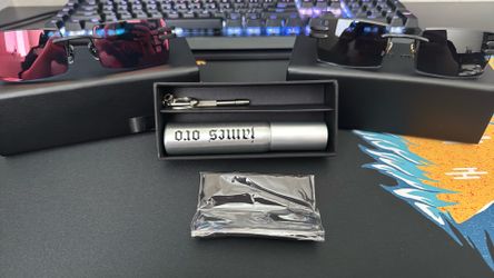 2 pairs of James oro sunglasses
