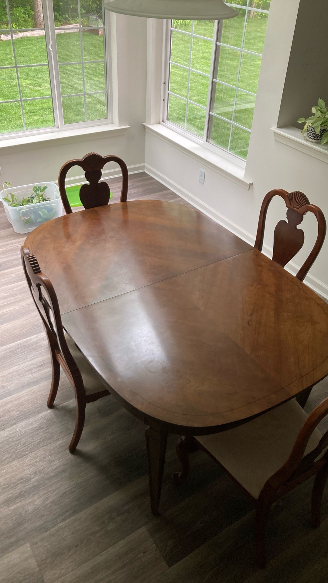 Dining Room table with Extensions To Fit 12 People