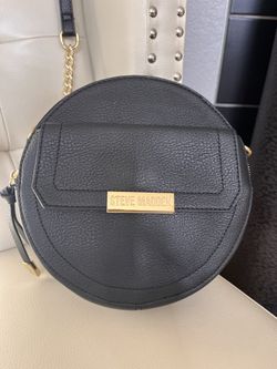 Steve Madden Round Crossbody Black