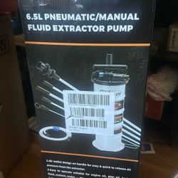 Pneumatic or Manuel  6.5 Litter Extractor Fluid Pump 