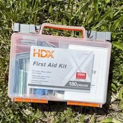 HDX 180-Piece, 25-Person Plastic OSHA First Aid Kit