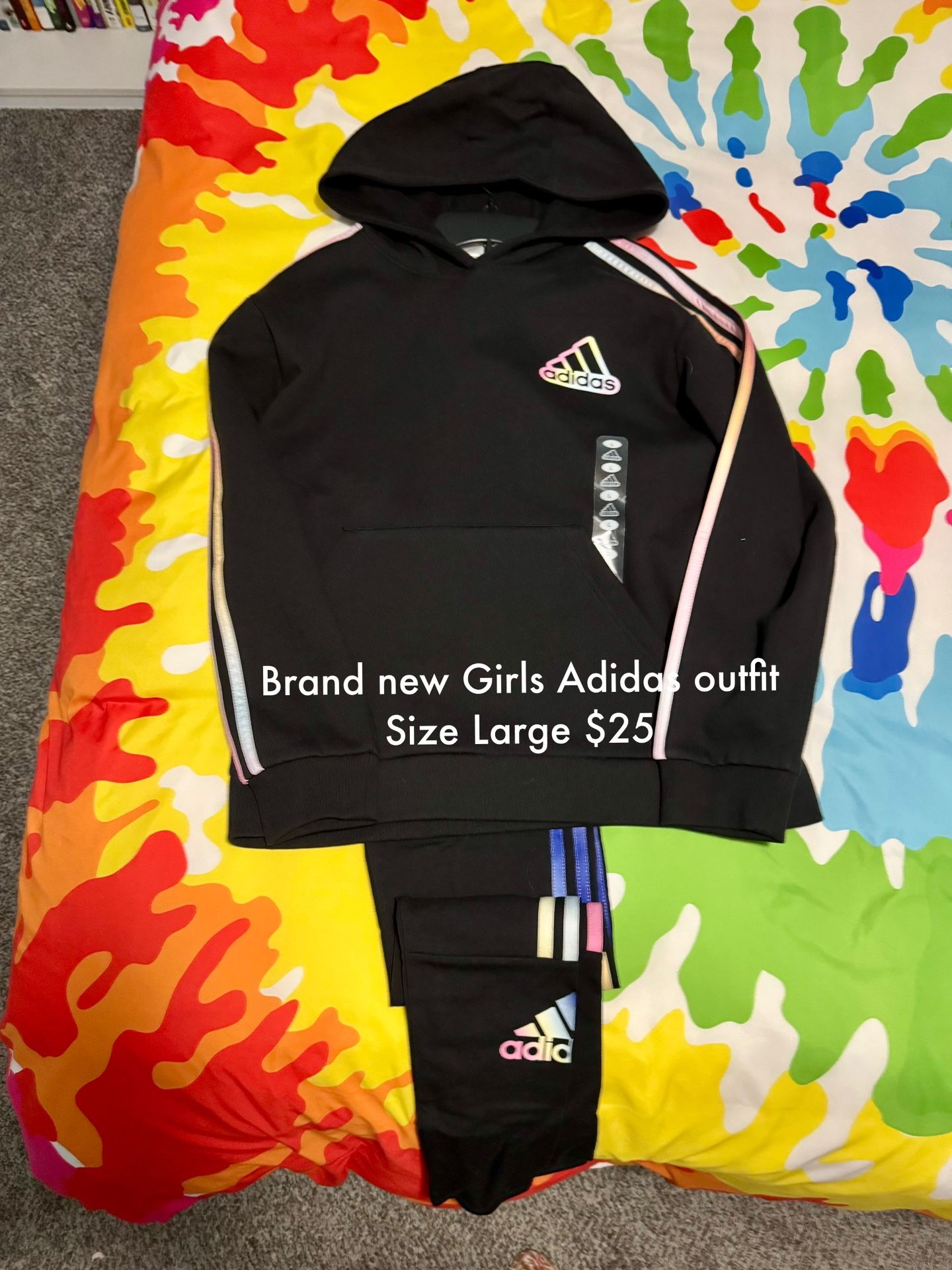 Brand New Girls Adidas Outfit Sets