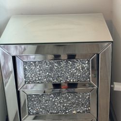 Night Stand Mirrored