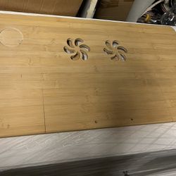 Wood Monitor Stand 