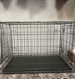 36”L X 24”H X 22”W Medium Wire Dog Crate