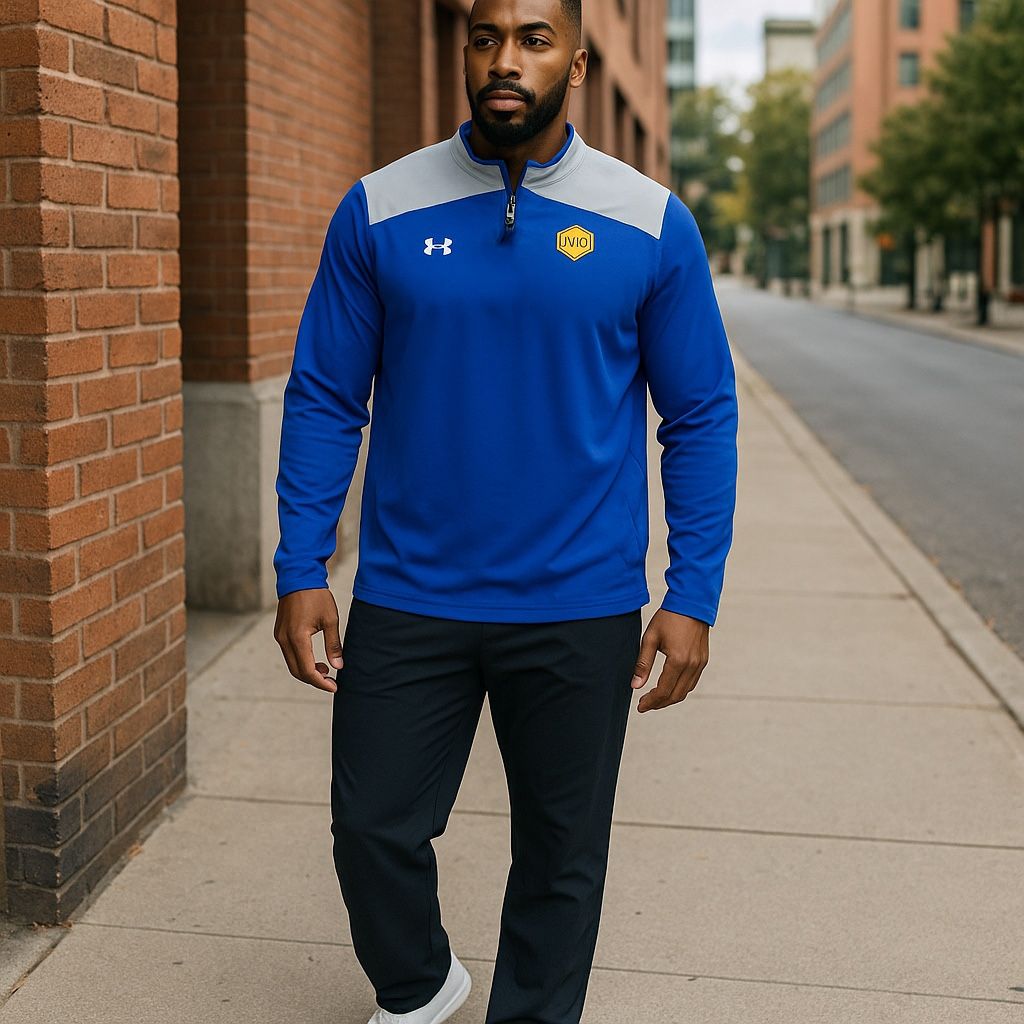 Under Armour Loose Jacket Pullover Storm Water Resistant LYB Patch Logo Size L NWT