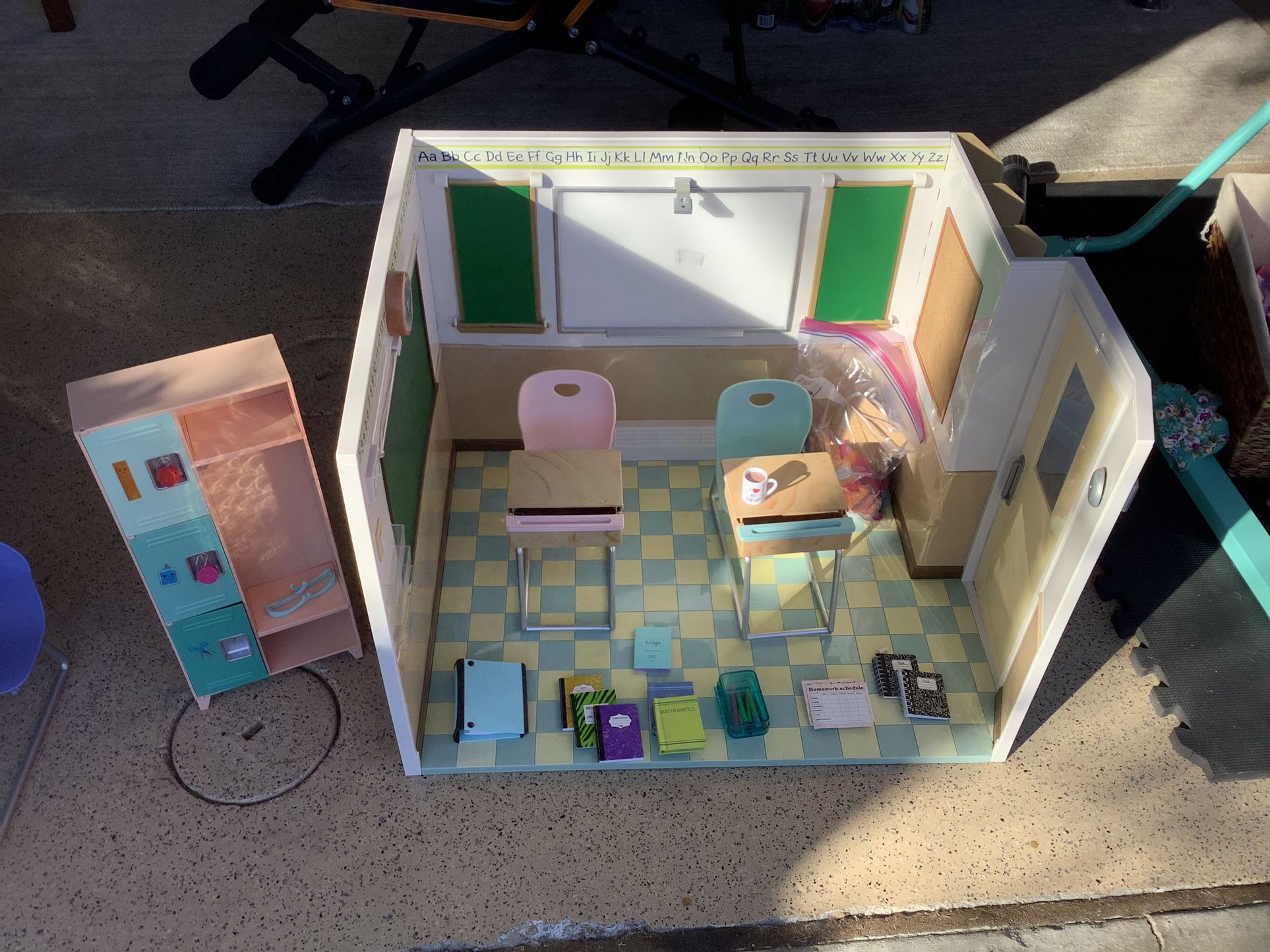 Our Generation Doll School Room House Set American Girl 18