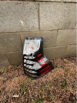 2023–2024 Lexus GX470 Rear Tail Light Assembly OEM Style Black Housing
