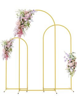 Gold Metal Chiara Arch Set